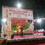 Malam ramah tamah HUT Ke-78 Republik Indonesia di Kelurahan Buntusu Kota Makassar, Rabu (30/8/2023).