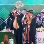 Momen bersama Direktur yang lama Direktur Politeknik Pariwisata Makassar Drs Muhammad Arifin, bersama Herry Rachmat Widjaja sebagai Direktur Poltekpar Makassar yang baru tahun 2023, (18/09/2023).