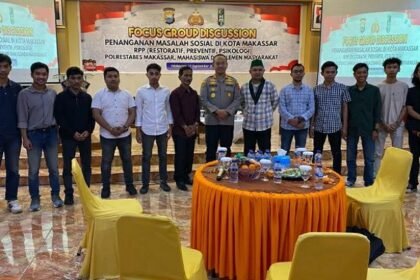 Focus Group Discussion bahas masalah sosial kota di Makassar, (29/09/2023).