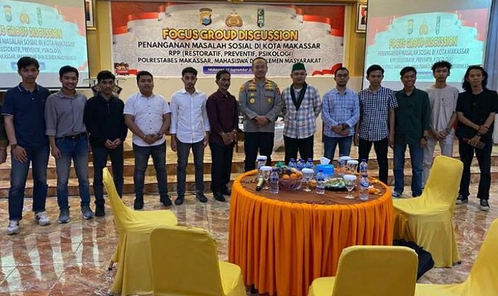 Focus Group Discussion bahas masalah sosial kota di Makassar, (29/09/2023).