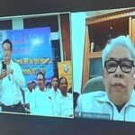 Pelantikan Agustinus Bangun, SH., MH., bersama pengurus DPD VPI Periode 2023-2027 oleh Ketua Umum Dewan Pimpinan Nasional (DPN) VPI, Yohanes Handoyo Budhisejati secara daring menggunakan aplikasi zoom meeting dari kantor pusat di Jakarta, Minggu (17/9/2023).