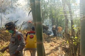 Karhutla di Kecamatan Tinggimoncong, (28-29/09/2023).