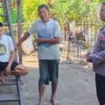 Bhabinkamtibmas Polsek Mapsu untuk desa Sanrobone, Aipda Solihin melakukan sambang di Dusun Salekowa, Desa Sanrobone, Kecamatan Sanrobone, Kabupaten Takalar, Rabu kemarin (13/09/2023).