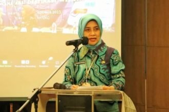 Direktur Sinkronisasi Urusan Pemerintahan Daerah III Ditjen Bina Pembangunan Daerah Kemendagri, Erliani Budi Lestari