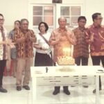 Dirgahayu Gereja Katolik St Fransiskus Asisi Makassar yang jatuh pada hari Sabtu, 7 Oktober 2023.