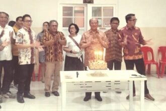 Dirgahayu Gereja Katolik St Fransiskus Asisi Makassar yang jatuh pada hari Sabtu, 7 Oktober 2023.