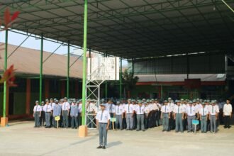 Tradisi Senin di MAN 1 Kota Makassar, (23/10/2023).