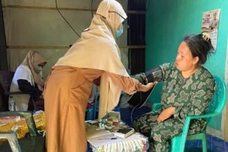 PT Pelabuhan Indonesia (Persero) Regional 4 menggelar program pemeriksaan kesehatan gratis di empat kelurahan di sekitar Makassar New Port (MNP).
