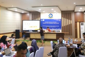 Politeknik Pariwisata (Poltekpar) Makassar membuka kegiatan Training of Trainer (TOT) Fasilitator Inkubator Bisnis, Jumat (6/10/2023) di Kampus Poltekpar Makassar.