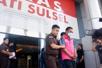 DPO Tim Tabur Kejati Perkara Korupsi Dana Kelurahan telah diamankan, (18/10/2023).