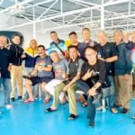 Berkunjung ke Kota Batu, Tim SMANSA 80-an Football Club Makassar menggelar rekreasi dan Troveo Minisoccer, (5/10/2023).