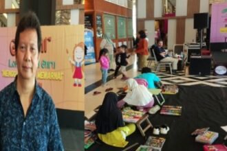 Hari Guru Nasional, CKN Gelar Gebyar Lomba Menggambar dan Mewarnai. Kolase : Robert Tjowari Ketua Cahaya Kebangkitan Nusantara (CKN) Sulsel.