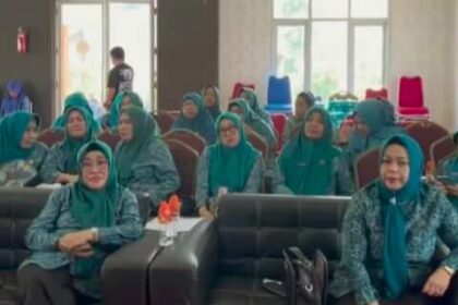 Kunjungan tim PKK Kota Makassar, Jumat (17/11/2023).