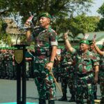Inovasi buku saku pedoman tugas bagi prajurit Kodam XIV/Hasanuddin dalam menghadapi Pemilu 2024, (8/11/2023).