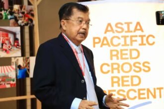 Ketua Umum Palang Merah Indonesia Pusat, Jusuf Kalla.