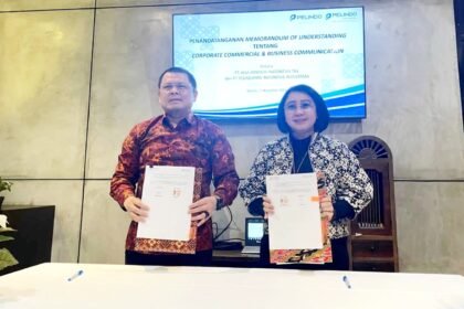 PT Jasa Armada Indonesia Tbk (IDX: IPCM) pada Jumat lalu (17/11) menandatangani Memorandum of Understanding (MoU) dengan PT Pelabuhan Indonesia Investama (PII) tentang corporate commercial & business communication.