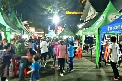 Kegiatan Bazaar UMKM dan Lomba Nyanyi Solo yang merupakan rangkaian peringatan Hari Ulang Tahun (HUT) ke-75 GPIB (Gereja Protestan di Indonesia bagian Barat) dan ke-78 Gedung Gereja Immanuel Makassar, berlangsung meriah dengan dihadiri ratusan jemaatnya, Kamis (9/11/2023).