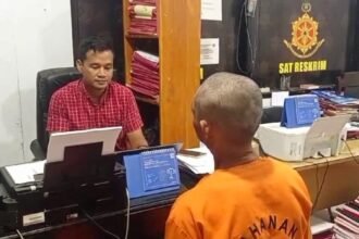 Tersangka MD (43) terancam pidana 7 tahun sampai dengan 15 tahun penjara pada kasus penganiayaan yang menghilangkan nyawa korban pada kejadian naas di area Pasar Lakessi, Sabtu malam lalu (4/11/2023).