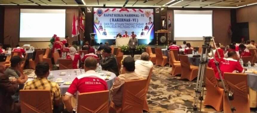 Rakernas Ke-VI LP-KPK, prioritaskan peningkatan kualitas SDM dan regulasi kelembagaan yang profesional, Senin-Rabu (20-22/11/2023) di Hotel The Rinra Kota Makassar. 