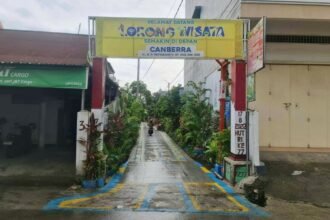 Program Longwis (lorong wisata) Kelurahan Tamamaung Kota Makassar.