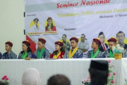 Dewan Pimpinan Cabang (DPC) Perhimpunan Mahasiswa Katolik Republik Indonesia (PMKRI) Cabang Makassar Periode 2023-2024 resmi dilantik pada Jumat (17/11/2023).