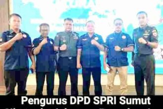 DPD SPRI Sumut (Serikat Pers Republik Indonesia) dalam acara silaturahmi Kodam I/BB.