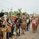 Festival Budaya Sejuta Rawa II di Kabupaten Mappi telah berlangsung meriah, Sabtu (18/11/2023).