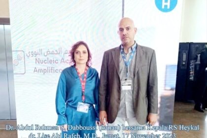 Acara konferensi medis yang diadakan Safadi Center Rumah Sakit (RS) Haykel, di Kota Beirut, Lebanon, Jumat, 17 November 2023. Menurut jadwal, konferensi medis tersebut diadakan selama 2 hari, yakni 17-18 November 2023.