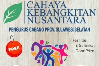 Cahaya Kebangkitan Nasional (CKN) menggelar peringatan pasca momentum Hari Guru Nasional (HGN) dengan tema: Bergerak Bersama Rayakan Merdeka Belajar, Sabtu (2/12/2023).