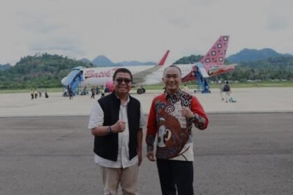 Bandara Tampa Padang Sulawesi Barat. (HO/mediapesan.com)