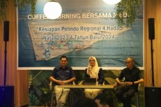Coffee morning bersama Pelindo Regional 4.