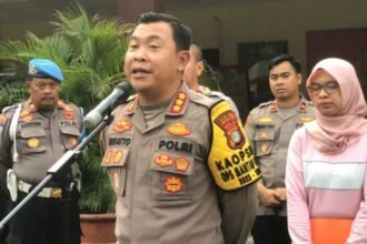 Kapolres Metro Jakarta Pusat Kombes Pol. Susatyo Purnomo Condro.