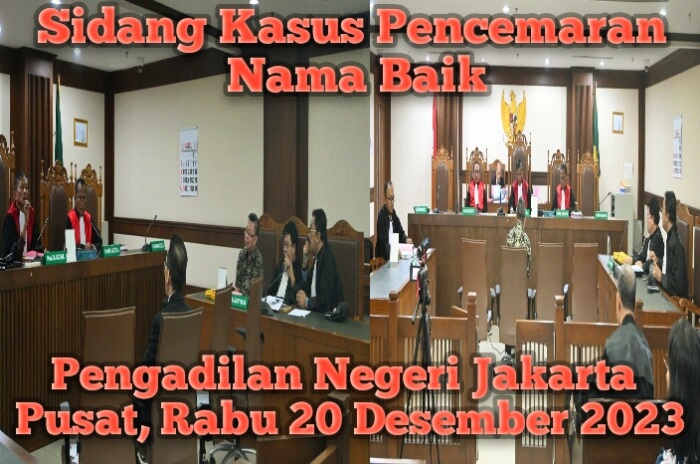 Soegiharto Santoso memberikan keterangan di depan sidang terkait alasan dirinya melaporkan perbuatan terdakwa Rudy Dermawan Muliadi ke pihak berwajib, Rabu (20/12/2023). 