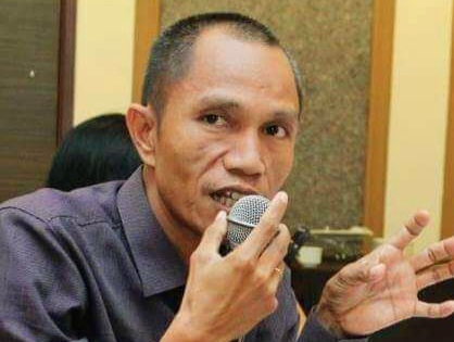 Aktifis Disabilitas di Makassar, Noldus Pandin. (Ist.)