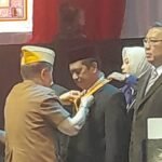 Kepala Lembaga Layanan Pendidikan Tinggi (LLDikti) Wilayah IX Sultanbatara, Dr. Andi Lukman dianugrahi Bintang Veteran di DPP LVRI, Jakarta.