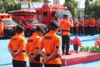 Apel siaga Basarnas Makassar. (Dok. Basarnas Makassar)