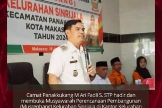 Musrenbang Tahun 2024 Kelurahan Sinrijala Kecamatan Panakkukang.