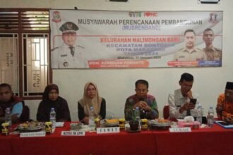 Musrenbang 2024 di Kelurahan Malimongan Baru.