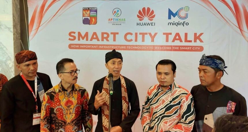 Smart City Talk di Bogor.