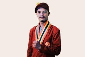 Rian Ebok, ketua presidium Perhimpunan Mahasiswa Katolik Republik Indonesia Cabang Gowa.