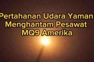 Pada tanggal 19 Februari 2024 malam, Pertahanan Udara Yaman meraih kemenangan penting dengan menembak jatuh sebuah pesawat MQ9 Amerika di wilayah udara Kegubernuran Hodeidah. (mmy/ho)
