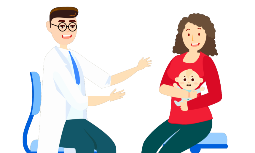 Ilustrasi Poli Anak. (pngtree/ho)