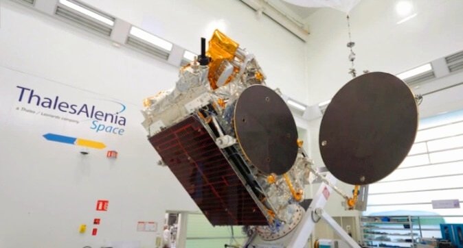 Satelit Telekomunikasi Merah Putih 2. (Dok. Telkom/HO)