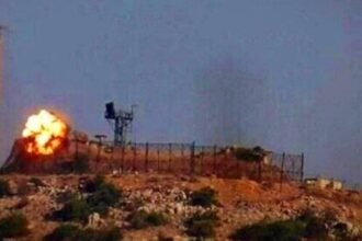 Serangan rudal Hizbullah di utara wilayah pendudukan. (mehrnews/ho)