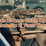 Operasi Brigade Al-Quds di timur Khan Yunis dengan penembak jitu. (qassammedia/ho)