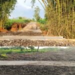Pengerasan jalan sepanjang 2.000 meter serta pembuatan plat duiker, Maret 2024.