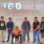 Kapolsek Manuju IPDA Ibnu Mashud memimpin operasi penangkapan kasus pencurian ternak, walaupun pelaku melakukan perlawanan dan akhirnya harus ditembak di kaki kanannya. (Dok. Polres Gowa/HO)