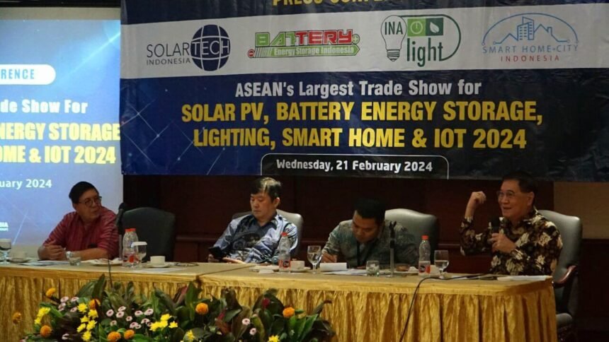 Mendukung Solartech Indonesia, Inalight, dan SmartHome+City Indonesia 2024