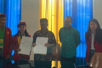 PMKRI Cabang Makassar dan Universitas Atma Jaya Makassar menjalin kesepakatan penting dalam upaya memperkuat kerjasama dalam pengembangan dan pemberdayaan sumber daya manusia, (4/3/2024).