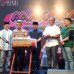 Taman Segitiga Hasanuddin di Jalan Lamadukelleng, Kota Makassar menjadi tempat pembukaan Makassar Colour Of Ramadhan (Macora) oleh Yayasan Sahabat Musisi Celebes (YSMC), Jumat (15/3/2024).